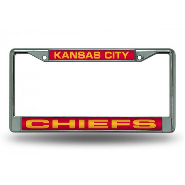 Cadre Chromé Laser des Kansas City Chiefs
