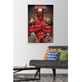 thumbnail image 2 of Marvel Comics - Deadpool - Pose Wall Poster with Wooden Magnetic Frame, 22.375" x 34", 2 of 6