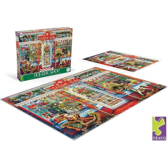 Puzzle de vacances Ceaco 2000 pièces "Boutique de vacances"