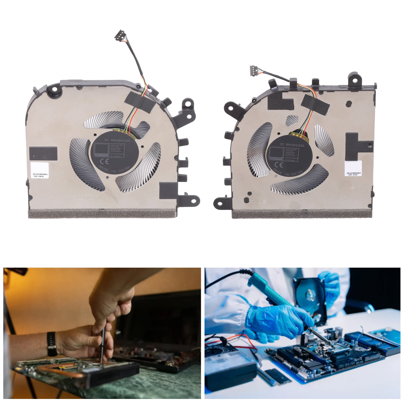 Laptops CPU GPU Fan Coolers Replacement DC12V Quiet for 16s IMH9 9 16IMH9 ORG