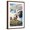 Brown Frame, variant on Mt. Olympus and Elk - Olympic National Park, Washington Stretched Canvas Print Wall Art by Lantern Press, 24" x 36"