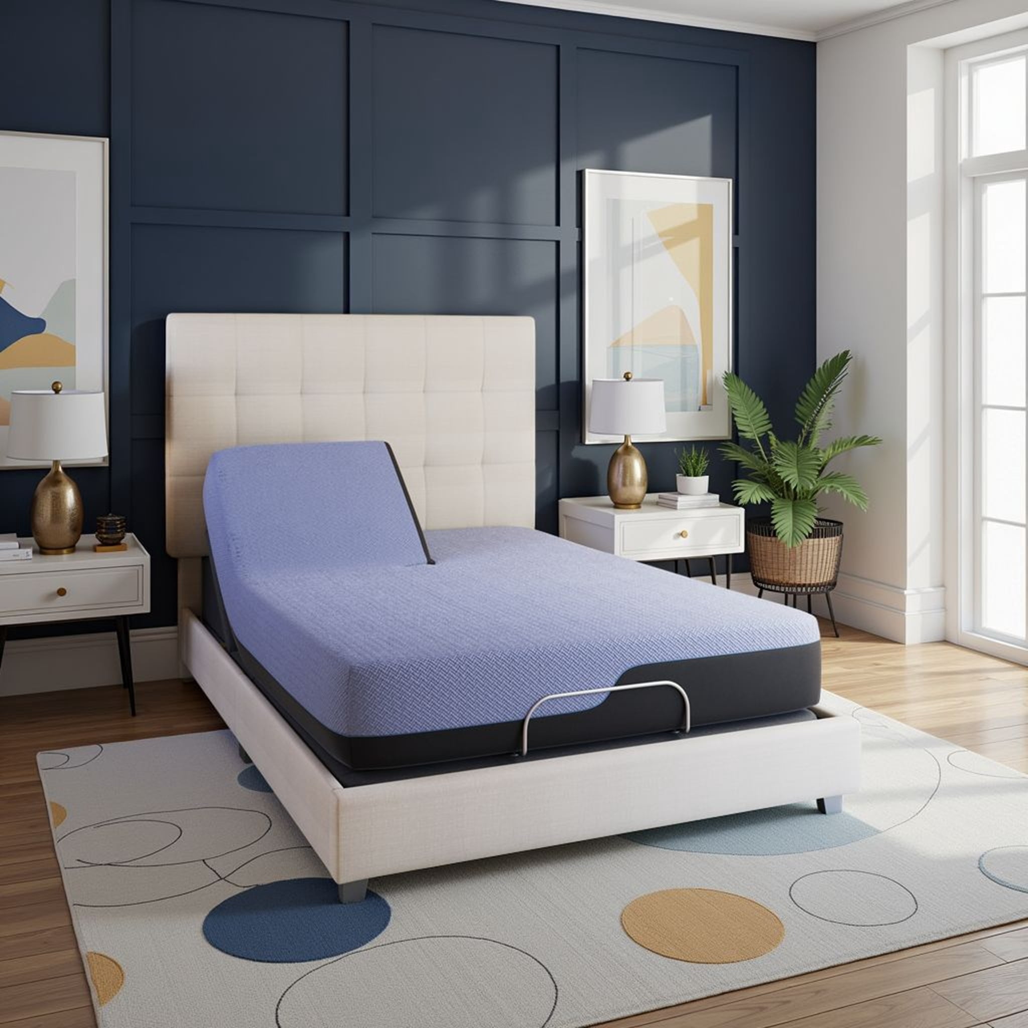 Bridgevine Home 12 inch Refresh Flex Top Hybrid Cooling GelCare Memory Foam and Coil Adult Mattress, King Size