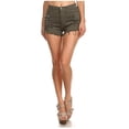 thumbnail image 5 of Shorts en Denim Ultra-Courts à Poches Insérées Mode Décontractée pour Femmes, 5 of 5