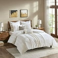 thumbnail image 1 of INK? Cotton Comforter Mini Set Ivory/Full/Queen, 1 of 4