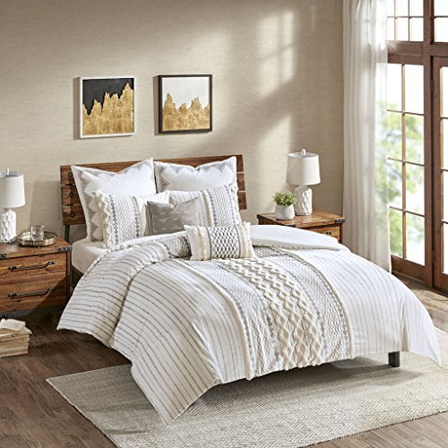INK? Cotton Comforter Mini Set Ivory/Full/Queen