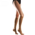thumbnail image 5 of Medias elásticas de compresión con puntera abierta y cremallera en el medio del cuerpo con liguero y presión venosa, calcetines deportivos de talla grande con cremallera, 5 of 5