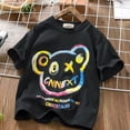 thumbnail image 5 of Boys And Girls Short-sleeved Bottoming Shirts Spring And Summer Middle-aged Children‘s T-shirt Children‘s Clothing, 5 of 7