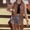 Brown, variant on Fringe Suede Vest for Women 70S Hippie Open Front Western Cowgirl Sleeveless Cardigan Vest Jacket Outerwear