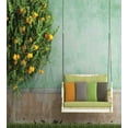 thumbnail image 3 of Garden Duvet Cover Set, Vintage Wooden Swing in the Old House a Lemon Tree Summertime Theme, Decorative 3 Piece Bedding Set with 2 Pillow Shams, Queen Size, Yellow Green, by Ambesonne, 3 of 3