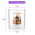 thumbnail image 5 of Happy Halloween British Shorthair Witches Hat Pumpkin Carving 11oz Whiskey Glass Mug Cat Lover Kitten Owner Gifts Whiskey Cocktail Glasses Cup - 02019, 5 of 5