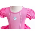 thumbnail image 6 of WIBACKER Newborn Baby Girls Romper Tutu Dress 3-18M Princess Bodysuit Tulle Dresses with Headband Birthday Christmas Halloween Costume, 6 of 8