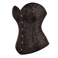 thumbnail image 5 of Aboser Steampunk Corset Tops for Women Lace Up Medieval Costume Bustier Lingerie Wasit Cincher Graphic Sleeveless Corset Top, 5 of 8