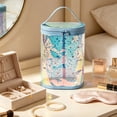 thumbnail image 5 of Transparent Water Repellent Travel Storage Bag with Star Pattern, Large Capacity PVC Toiletry Cosmetic Bag, Portable Leakproof Makeup Organizer, 5 of 6