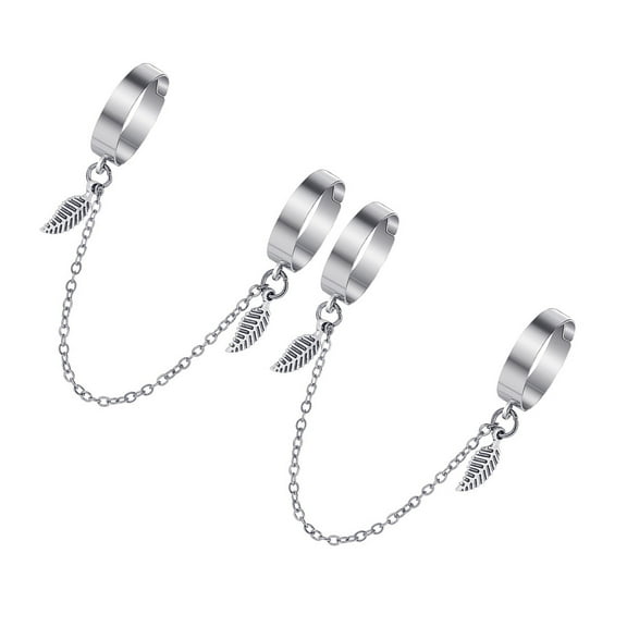 MLINS Silver Alloy Adjustable Chain Rings for Women Gothic Style Knuckle Rings Perfect for Various Occasions