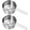 1/2 Cup, variant on 2 Pcs 1/4 Cup Stainless Steel Measuring Cup, 60 ml 2 oz Stainless Steel Measuring Cups Metal Coffee Scoop Cat Food Scoops for Wet and Dry Ingredients Cooking Baking Kitchen, Dishwasher Safe