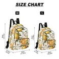 thumbnail image 2 of FORMRS Mini Backpack Purse for Women Quilted Travel Daypack Casual Shoulder Bag, Oranges Watercolor, 2 of 7