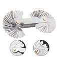 thumbnail image 3 of 58 Pcs Thread Gauge Set for Measuring : Metric 60° UK 55° for American 60°, 3 of 4