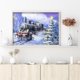thumbnail image 3 of Cuadros Decorativos Diamond Painting 5D DIY Snow Train Kit de diamantes de imitación de taladro redondo completo (NH881) Sywqhk Nuevos Originales, 3 of 9