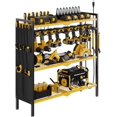 thumbnail image 3 of Large Power Tool Organizer Cart with Charging Station Drill Holder Garage Storage Standing Stability Storage Rack Utility Tool Shelf (), 3 of 3