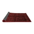 thumbnail image 2 of Ahgly Company Indoor Square Abstract Red Modern Area Rugs, 4' Square, 2 of 4