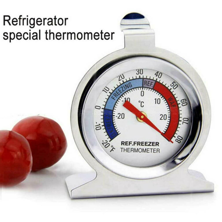 Refrigerator Freezer Thermometer Fridge Refrigeration Temperature Gauge  HoJOJ:m