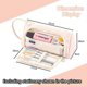 thumbnail image 3 of Pencil Case Teen Girls Pencil Case 3 Compartment Pencil Case for School and Office, 3 of 5