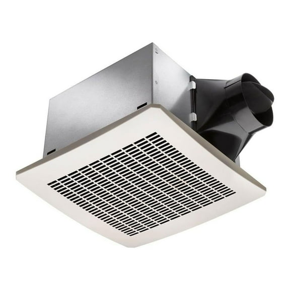 Delta Breez Signature 130 CFM Exhaust Bath Fan with Humidity Sensor, White