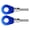 Blue, variant on Motorcycle Rear Chain Tension Regulator Aluminum Alloy Chain Adjuster Smooth Riding Optimizer Tool Set