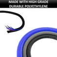 thumbnail image 3 of Kable Kontrol Convoluted Split Wire Loom Tubing - 3/4" Inside Diameter - 100' Length - Red, 3 of 6
