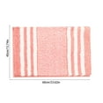 thumbnail image 3 of Grrvtrz Extra Thick Microfiber Striped Door Mat - Non-Slip Bathroom Kitchen Entry Rug Water-Absorbent Floor Mat for Bathroom Kitchen Doorway Foot Mat,Bathroom Decor,Bathroom Accessories, 3 of 8