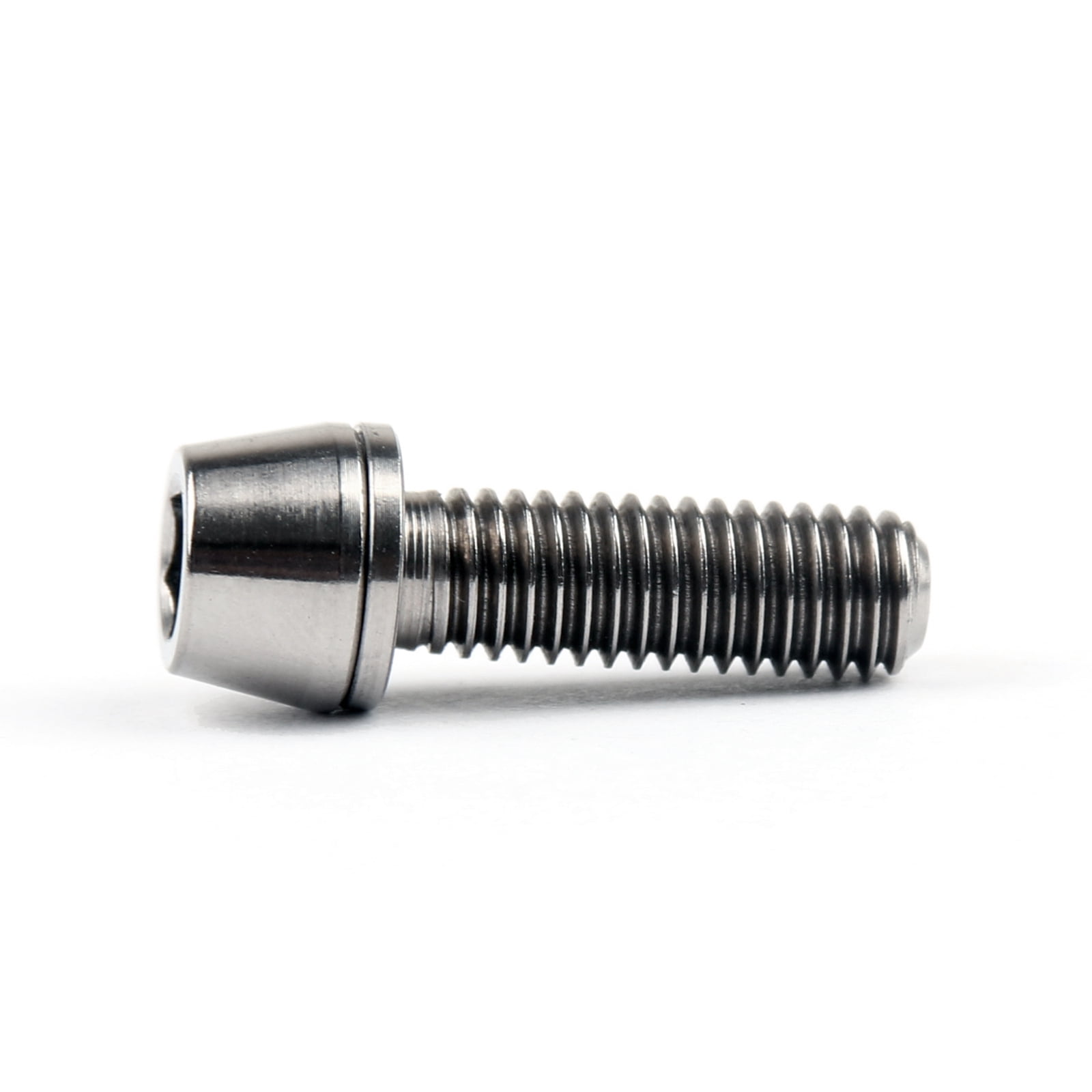 A Washer M5x16mm titanium Ti Bolt Allex Hex Bike Stem Tapered Head Screw