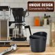 thumbnail image 4 of Recipiente para café expreso de 4,8 pulgadas, contenedor para café molido, duradero y absorbente de impactos, estilo barista, con barra de impacto extraíble y base antideslizante., 4 of 5