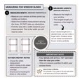 thumbnail image 5 of Cordless, 2 Inch Faux Wood Blind, 36" Wide x 72" Long, Window Blinds, Blinds & Shades, Blinds for Indoor Windows, Smooth, Bright White - 36" x 72",Bright White, 5 of 6