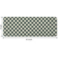 thumbnail image 7 of Navy and Beige Checkerboard Pattern Kitchen Rug Mat,Kitchen Runner Rugs Non Skid Washable,Decorative Kitchen Floor Mats for Kitchen,Sink,Laundry,17"x47.2", 7 of 7