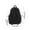 Black, variant on Nylon Office Backpack for Adults - Lightweight Travel Bag Large Capacity Book Bag Adjustable Straps Water-Resistant Daypack(Black)