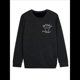 thumbnail image 3 of Sudadera de Halloween para Mujer, Suéter Bordado de Temporada Espeluznante, Suéter de Otoño Fantasma. Negro XL, 3 of 5