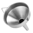 thumbnail image 3 of Oil Funnel, Thickened Nozzle Kitchen Funnel Finely Polished  Easy To Hang To Dry  For Restaurant For Kitchen 11cm, 3 of 8