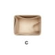 thumbnail image 5 of Bolsa organizadora con inserto de fieltro para bolso Lindy Mini 26 30 34, bolsa de viaje para maquillaje de mujer, bolsa de almacenamiento de cosméticos portátil interior, personalizada, 5 of 5