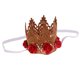 thumbnail image 4 of Diademas Infantiles Coronas de Bebé Recién Nacido Gloria Diadema de Corona de Flores rojo, 4 of 8