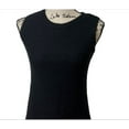 thumbnail image 3 of Maison Jules Women's Sleeveless Sweater Dress Black Size Small, 3 of 3