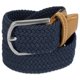 thumbnail image 1 of Cinturón E-Living Store tejido elástico trenzado para hombre, talla M, 1 of 7