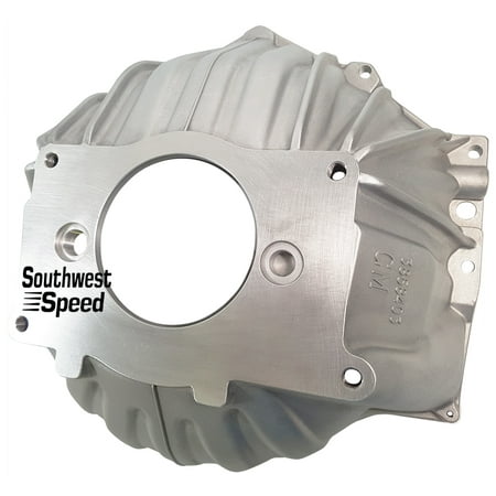 NEW SOUTHWEST SPEED CHEVY 403 ALUMINUM BELLHOUSING, STAMPED WITH #GM 3858403, DIRECT REPLACEMENT FOR SBC & BBC FOR 10 1/2