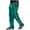 Green, variant on Dagugfen Summer Mens Pants Elastic Waist Drawstring Fitted Lightweight Side Button Casual Work Pants