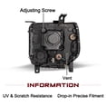 thumbnail image 4 of For 2014-2015 GMC Sierra 1500/15-19 2500 3500 Projector Headlight Assembly, 4 of 10
