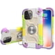 thumbnail image 1 of Funda multifunción 3 en 1 para iPhone 14, 13, 12 Mini, 11 Pro Max, XS, XR, 7, 8 Plus, SE, soporte de silicona para coche, PC, cubierta a prueba de golpes, piel Fivean unisex, 1 of 2