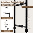 thumbnail image 5 of Height & Width Adjustable Stair Assist Cane for Seniors, fit Most Indoor/Outdoor Steps, Wide Anti-Slip Base, Professional Stair Climbing Assist Cane for Sore Knees & Post-Surgery, 5 of 7