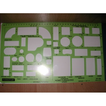 UPC: 0031901900311 | Staedtler(R) Mars(R) Template House Furnishings