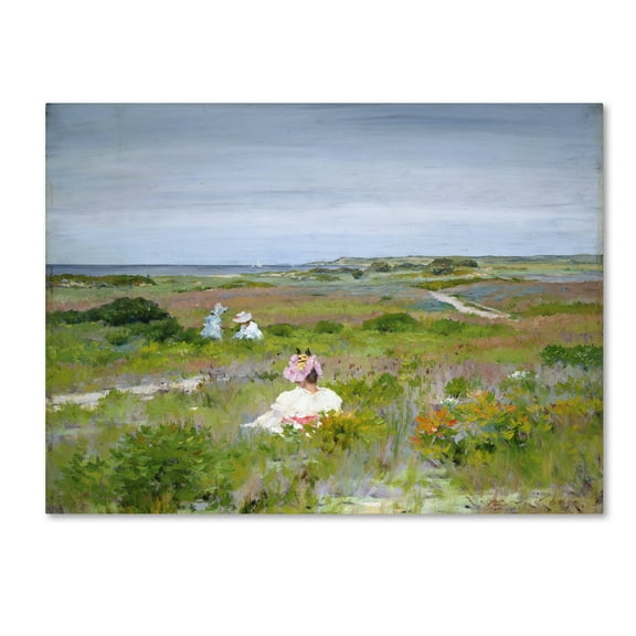 Trademark Fine Art 'Shinnecock Long Island' Canvas Art by William Merritt Chase
