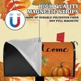 thumbnail image 5 of Welcome Fall Pumpkin Magnetic Mailbox Cover Standard Size 18" x 21" - Autumn Harvest Thanksgiving Brown for Home Garden Yard Post Letter Box, 5 of 6