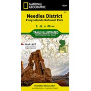 National Geographic Maps: Trails Illustrated: Needles District: Canyonlands National Park - Folded Map
